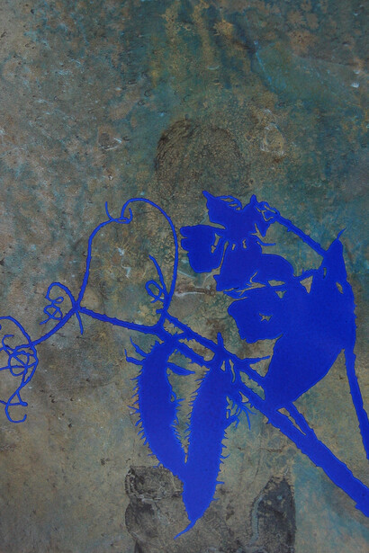Nick Fox, Exotic Botany , plate 2. 2009, acrylic and ink on paper, 20 cm x 30 cm
