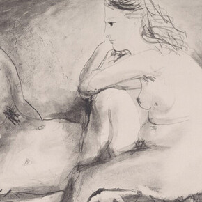 Picasso, artwork in exhibition. Courtesy of National Gallery