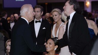 Joe Biden lobbying on behalf of his democratic agenda