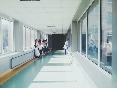 Il corridoio di ospedale