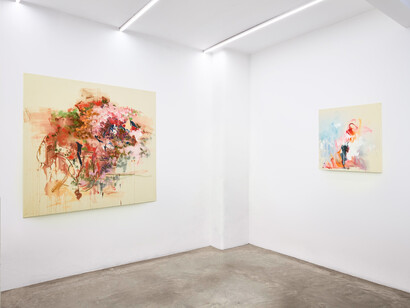 Elizabeth Abel, Metamorphosis, exhibition view. Courtesy of Ronchini Gallery