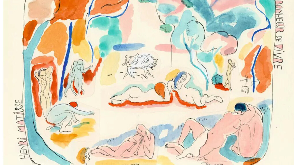 Philippe Dupuy, Mon papa dessine des femmes nues, 2020. Courtoisie du Centre Pompidou