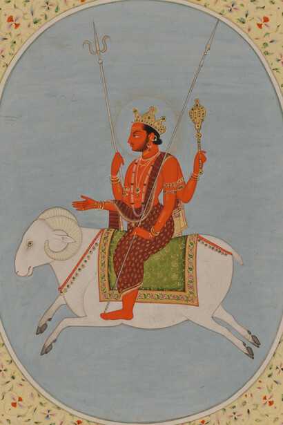 Aries (Mangala), Indian, about 1810. Courtesy of The Nelson-Atkins Museum