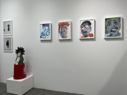 The Breaking Room, Nan Collymore, Julia Jalowiec and Pamela Sneed, installation view. Courtesy of Kates-Ferri Projects