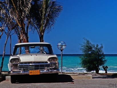 Coche antiguo en Varadero, Cuba