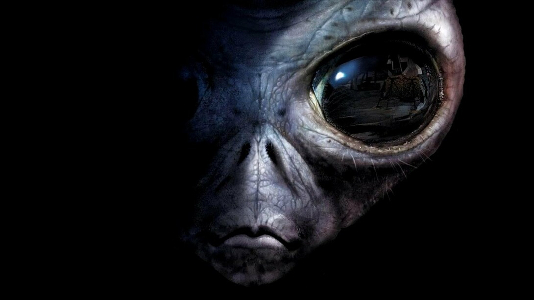Recreación de un supuesto extraterrestre