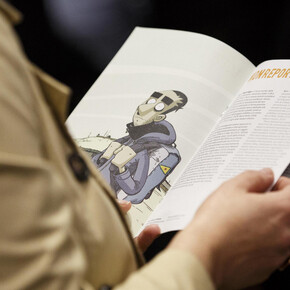 Zerocalcare. Courtesy of Maxxi