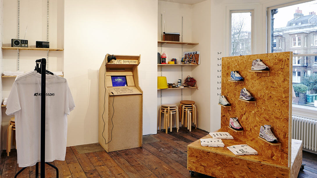Installation view at the South London Gallery, 2014, Photo by Andy Stagg