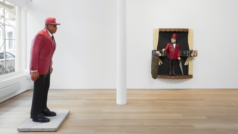 John Ahearn / Rigoberto Torres, Exhibition view. Courtesy of Alexander and Bonin