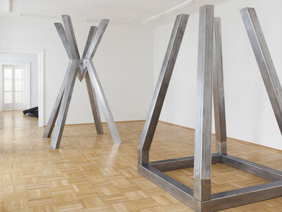 Michał Budny, Exhibition view. Courtesy of Galerie nächst St. Stephan 
