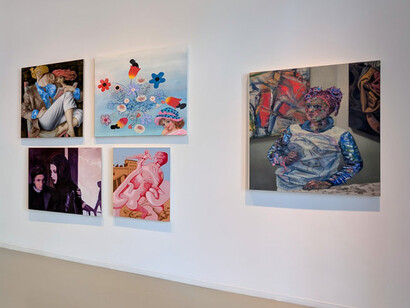 Various artists, Zolla/Lieberman: a golden vision for a 50th anniversary, exhibition view. Courtesy of Zolla Lieberman Gallery