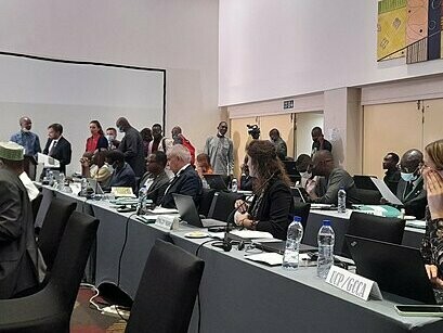 ECOWAS meeting in Accra, Ghana, 2022