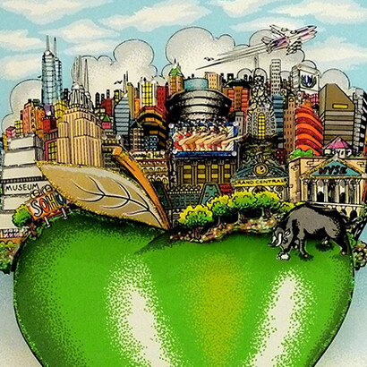 Charles Fazzino. Courtesy of Galerie Artima