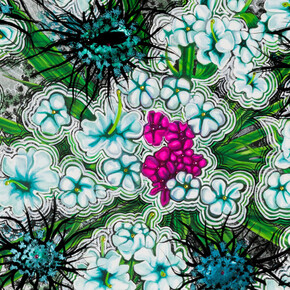 Sarah Fairchild, Flower remedy - Queen Anne's lace (detail), 2025. Courtesy of Beeler Gallery