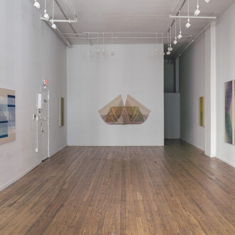Myles Bennett, Unsubstantial territories, exhibition view. Courtesy of JDJ