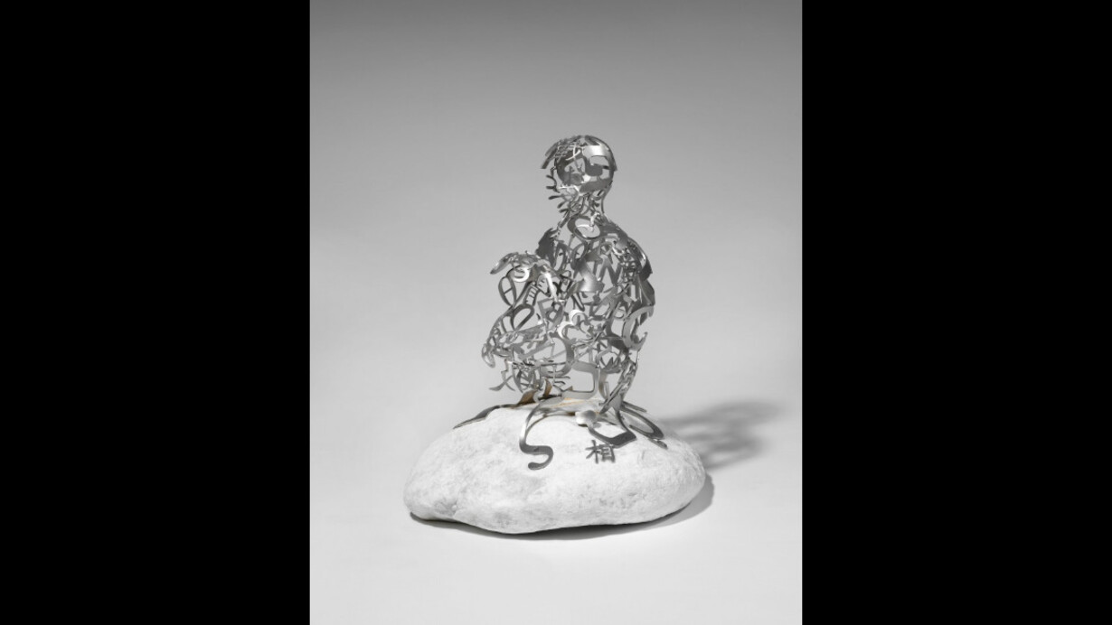 Jaume Plensa. Courtesy of Galería Pilar Serra