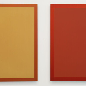 Winston Roeth, Portrait Paintings, 2012-2015, pigmenti Kremer e dispersione di poliuretano su pannelli di alluminio Dibond. 101,6 x 76,2. Ph Bruno Bani. Courtesy Osart Gallery, Milano