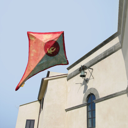 Aquiloni in volo in piazza San Giovanni in Laterano
