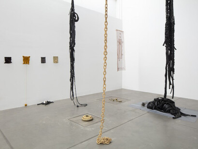 ektor garcia, En la boca del lobo, exhibition view. Courtesy of Galerie Nordenhake