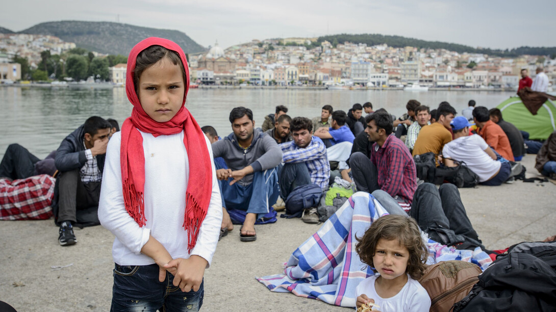 Migrants in Greece