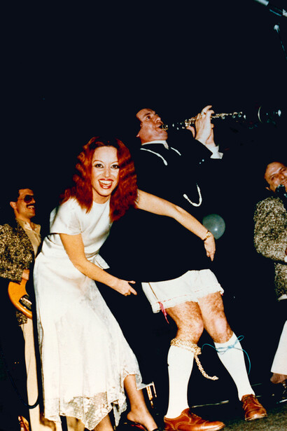Pier Flamigni con l'orchestra Castellina Pasi