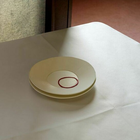 Thomas Demand, Daily #13, 2011, Framed dye transfer print, 24 x 27 1/4 inches; 61 x 69 cm