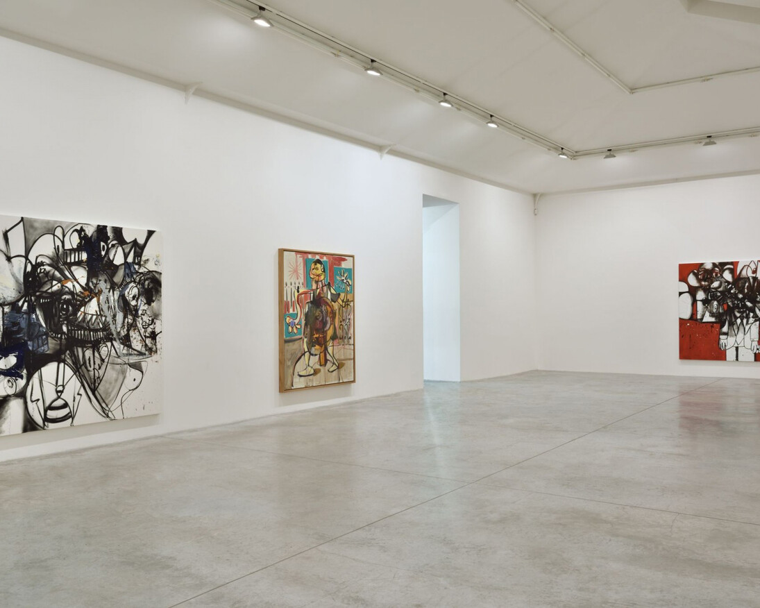 George Condo, Exhibition view. Courtesy of Galerie Almine Rech