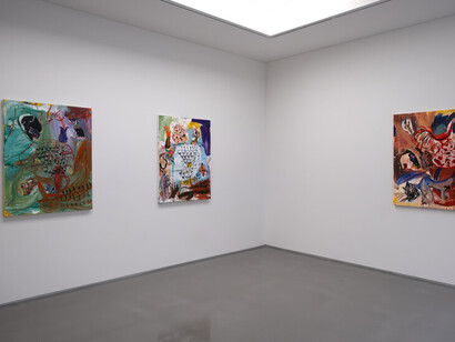 Pre-painting, exhibition view. Courtesy of ShanghArt Beijing