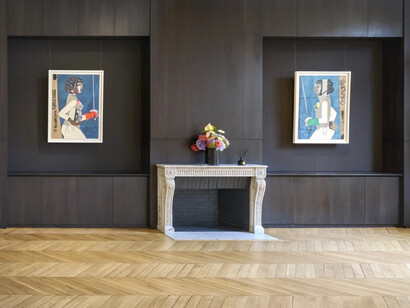 Clotilde Jiménez, The long run, exhibition view. Courtesy of Mariane Ibrahim Gallery