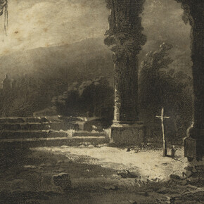 Louis-Jacques-Mandé Daguerre, George Maile, un clair de lune, ca. 1826. Courtesy of George Eastman Museum