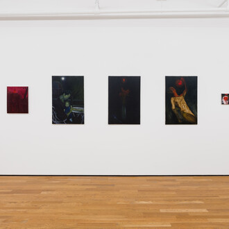 Srijon Chowdhury, 2020, installation views, Foxy Production, New York. Photography: Charles Benton.