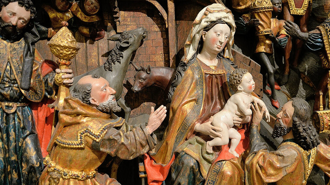 Adoration of the Magi from Braunfels Castle. Courtesy of Museum Schnütgen