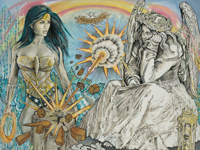 Audrey Flack. Courtesy of Hollis Taggart Galleries