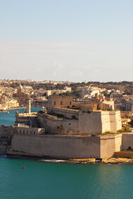 Fort St. Angelo (Maltese: Forti Sant'Anġlu or Fortizza Sant'Anġlu) is a bastioned fort in Birgu, Malta, located at the centre of the Grand Harbour