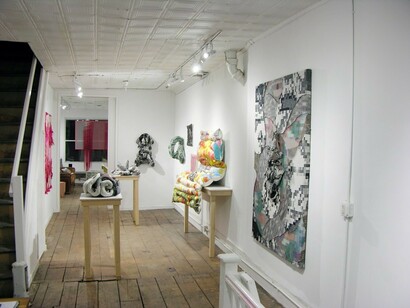 Thread by Thread, Exhibition view. Courtesy of LMAKgallery