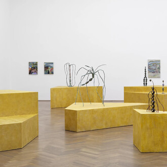 Diambe, Bees beings beans, ausstellungsansicht. Mit freundlicher genehmigung der Kunsthalle Basel