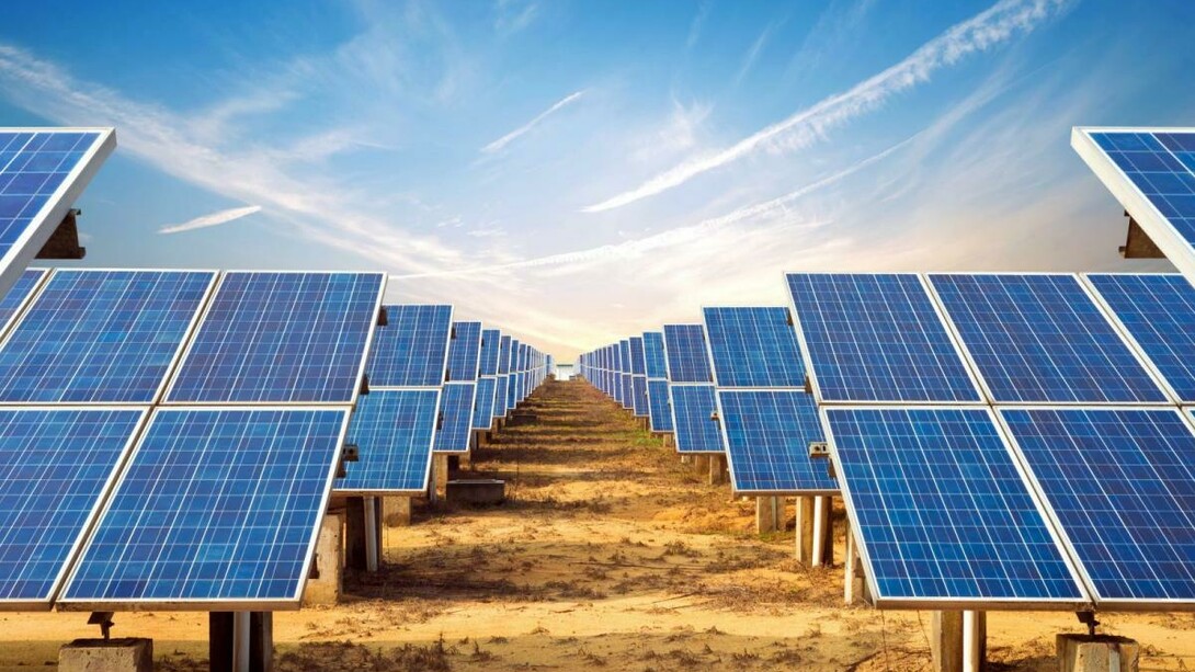 Solar energy panels, Kenya