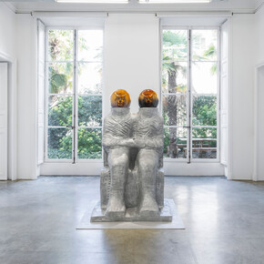 Jean-Marie Appriou, Exonaut horizon, vue d'exposition. Courtoisie de la Galerie Perrotin