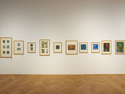 Ursi Fürtler, Textile—Abstract, exhibition view. Courtesy of MAK