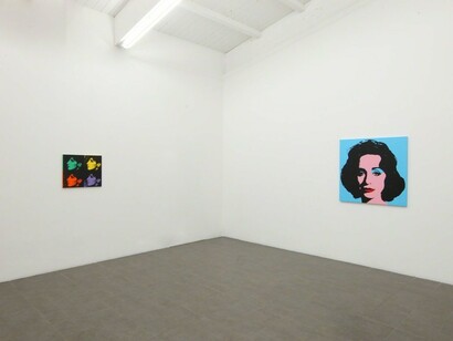 Deborah Kass, Art Histories, Exhibition view. Courtesy of Brand New Gallery
