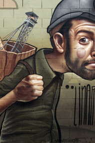 Simpático autorretrato del artista andaluz