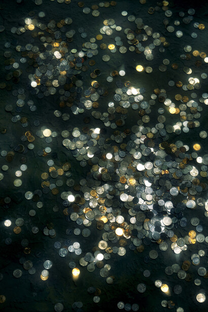 Chen Wei, Coins #6, 2012, Archival inkjet print, Edition of 3 + 1 AP, courtesy of Ben Brown Fine Arts, Copyright the Artist