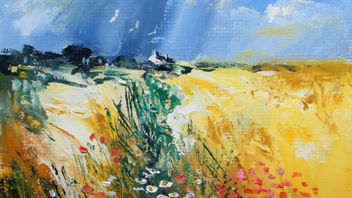 Douglas Phillips, A Summer Rain Squall Landscape