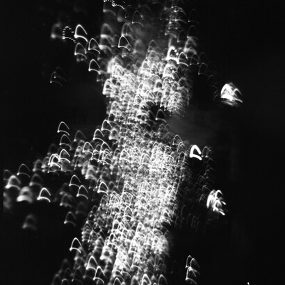 Shahla K. Friberg, The Cosmic Nous, 2022. Unedited film print, 77 x 75 cm