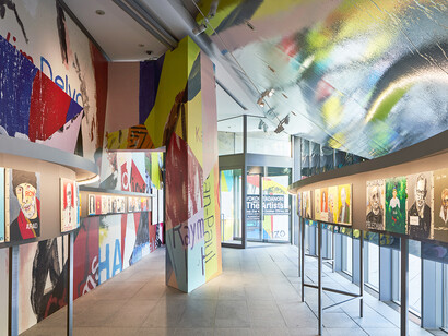 Tadanori Yokoo, The Artists 21_21 Design Sight, Fondation Cartier pour l'Art Contemporain © Masaya Yoshimura