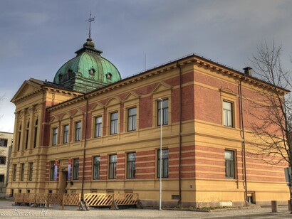 Edifício antigo em Lillehammer