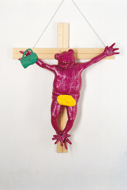 Martin Kippenberger, Zuerst die Füsse, 1990 © Estate of Martin Kippenberger / Galerie Gisela Capitain, Cologne