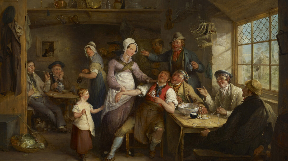 Folk and Fancy. Courtesy of The Fine Art Society 