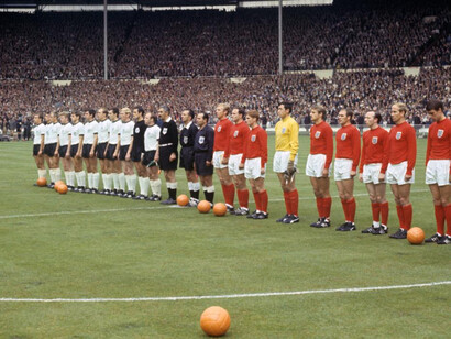 1966 FIFA World Cup, West Germany against England, at Wembley