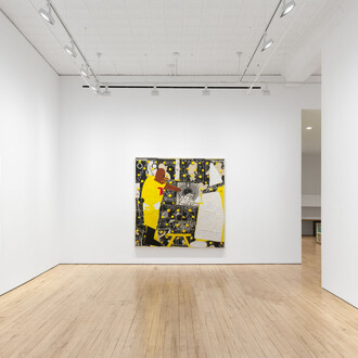 Trenton Doyle Hancock, Torpedoboy and the revisionist mystery, exhibition view. Courtesy of James Cohan Gallery